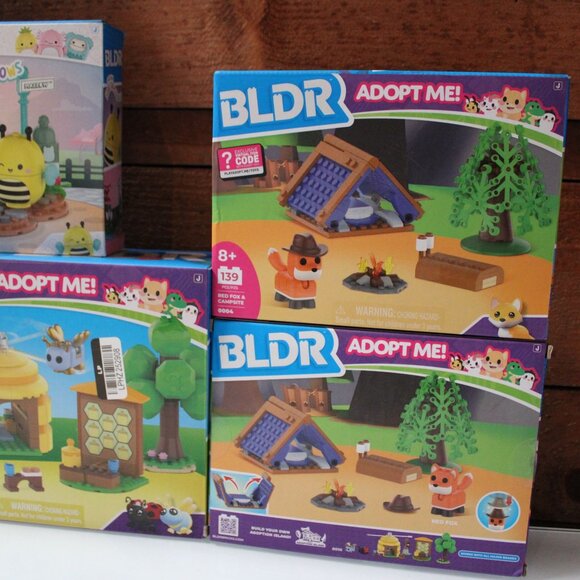 BLDR Building Sets Bundle of 7 Includes Adopt Me Squishmallows Construction Kits - Picture 3 of 7